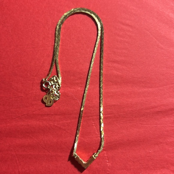 VINTAGE CHRISTIAN DIOR NECKLACE - Picture 5 of 5